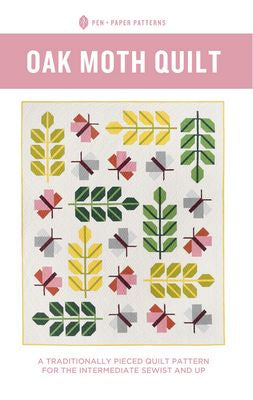 Pen and Paper Patterns Oak Moth Quilt Pattern