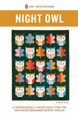 Pen and Paper Patterns Night Owl Quilt Pattern