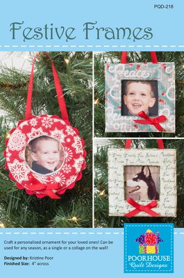 Poorhouse Quilt Designs Festive Frames