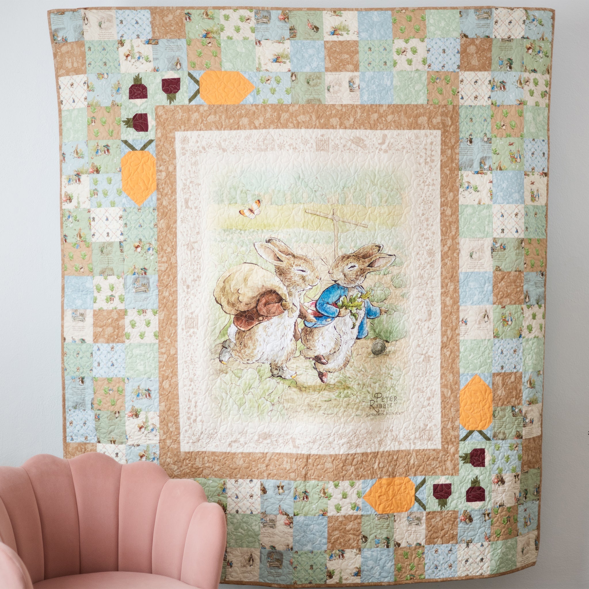 Peter's Garden Adventure Quilt Kit