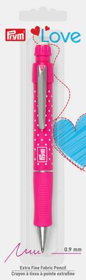 Prym Love Extra Fine Fabric Pencil - Pink