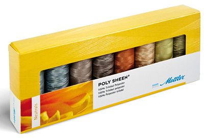 Mettler Polysheen Neutrals Gift Pack 8 spools