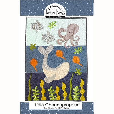 Jennifer Jangles, LLC Little Oceanographer Applique Quilt