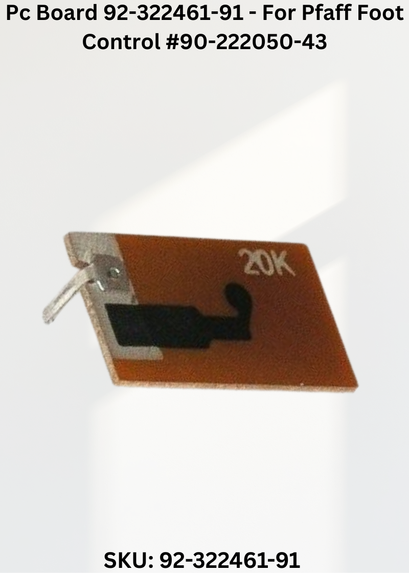Pc Board 92-322461-91 - For Pfaff Foot Control #90-222050-43