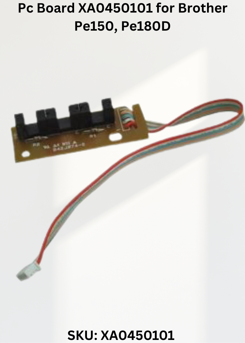 Pc Board XA0450101 — Fits Brother PE150, PE180D