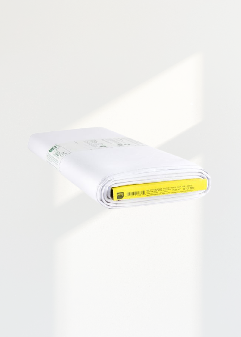 Pellon 809 Décor-Bond Firm Non-Woven Stabilizer - 45" x 25 yds. - White