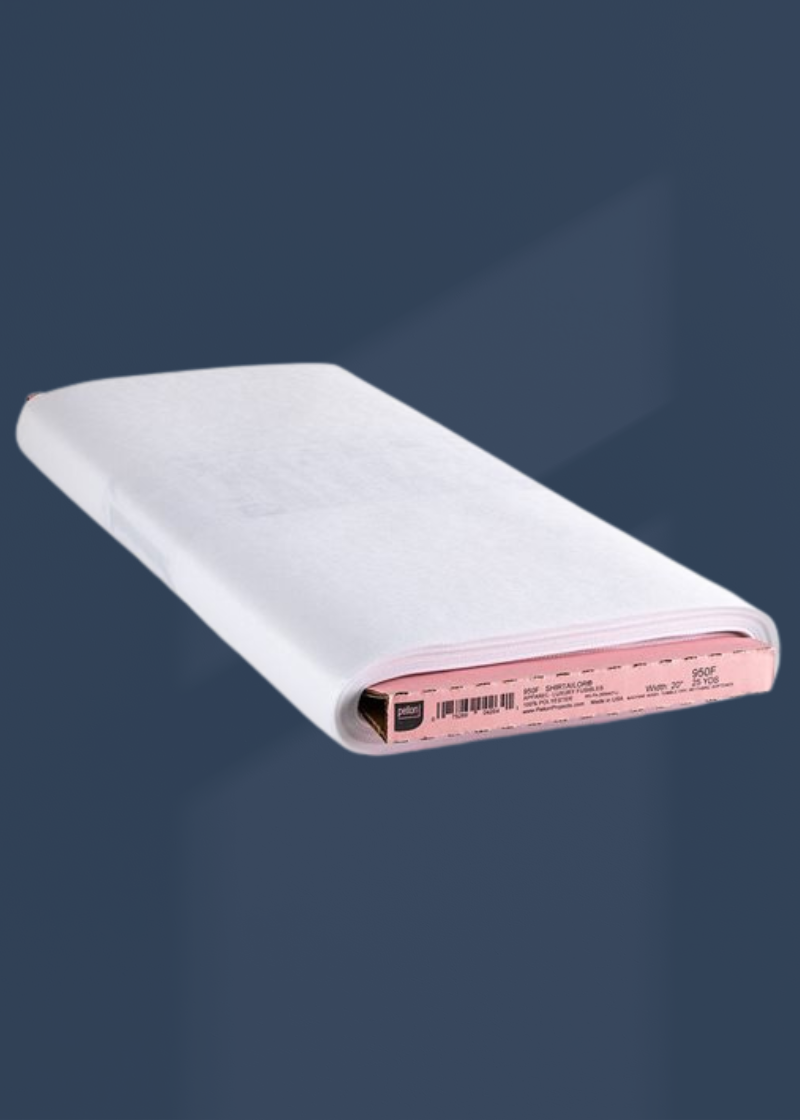 Pellon 950F ShirTailor Fusible Non-Woven Interfacing - 20" x 25 yds.