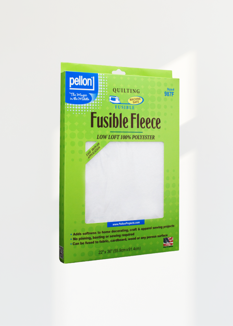 Pellon 987F Fusible Fleece Polyester Interfacing - White