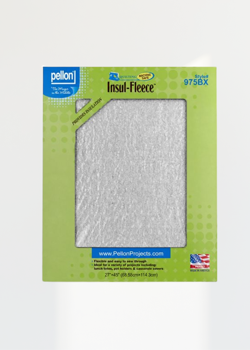 Pellon 975 Insul-Fleece Sew-In Interfacing - 45" X 27" - White