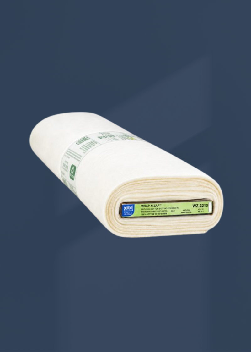 Pellon Wrap-N-Zap 100% Natural Cotton Quilt Sew-In Batting
