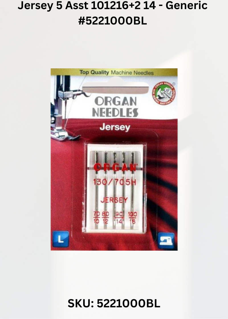 Jersey 5 Asst 101216+2 14 - Generic #5221000BL
