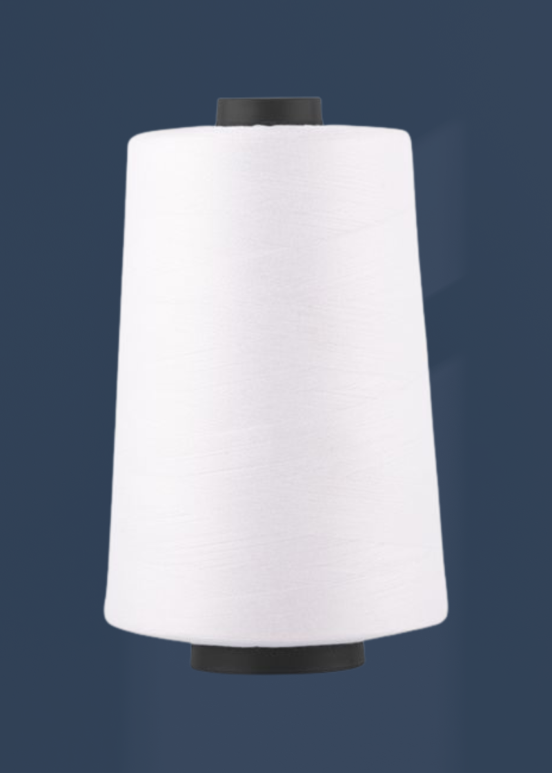 Perform-X Poly Wrapped Poly Core Thread - Tex 40 - 6,000 Yds. - White