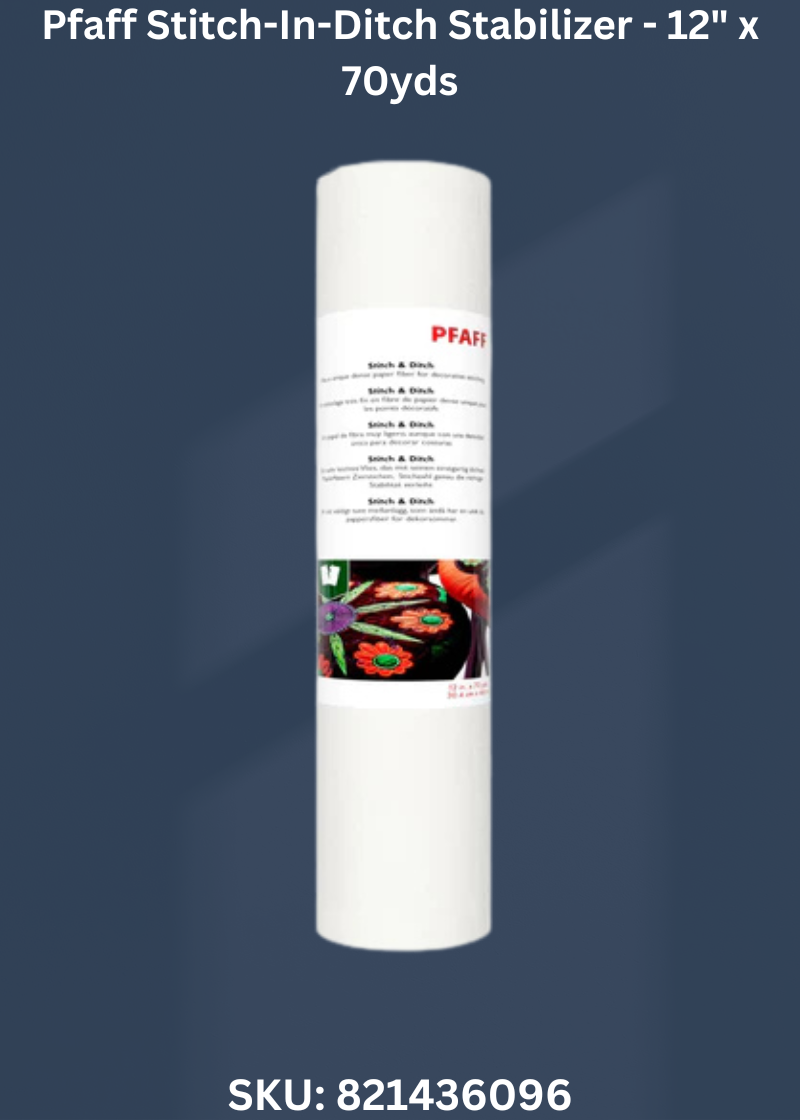 Pfaff Stitch-In-Ditch Stabilizer - 12" x 70yds