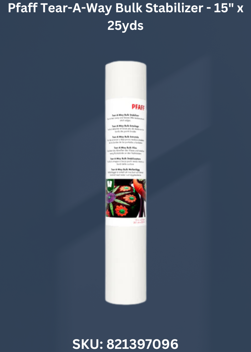 Pfaff Tear-A-Way Bulk Stabilizer - 15" x 25yds