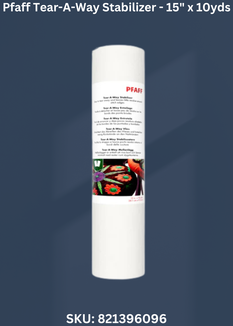 Pfaff Tear-A-Way Stabilizer - 15" x 10yds