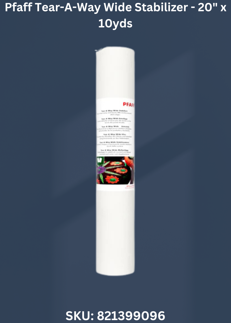 Pfaff Tear-A-Way Wide Stabilizer - 20" x 10yds