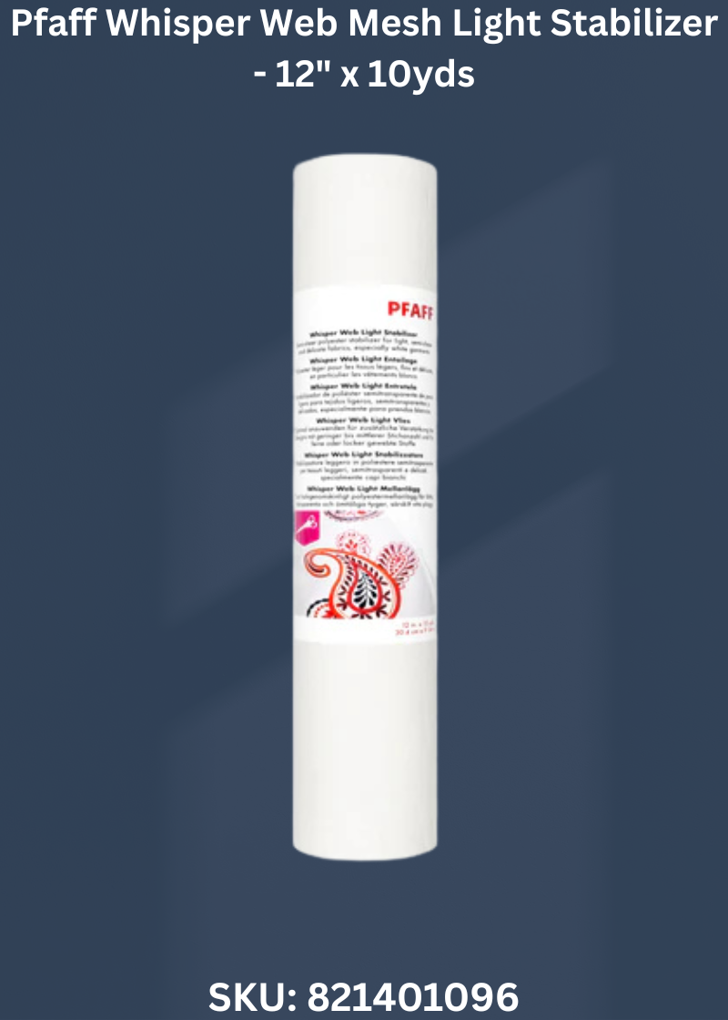Pfaff Whisper Web Mesh Light Stabilizer - 12" x 10yds