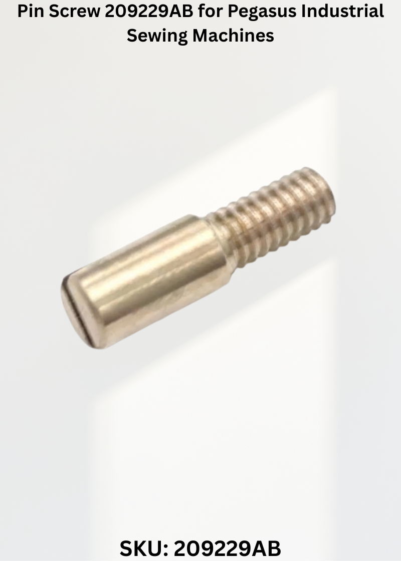 Pin Screw 209229AB for Pegasus Industrial Sewing Machines