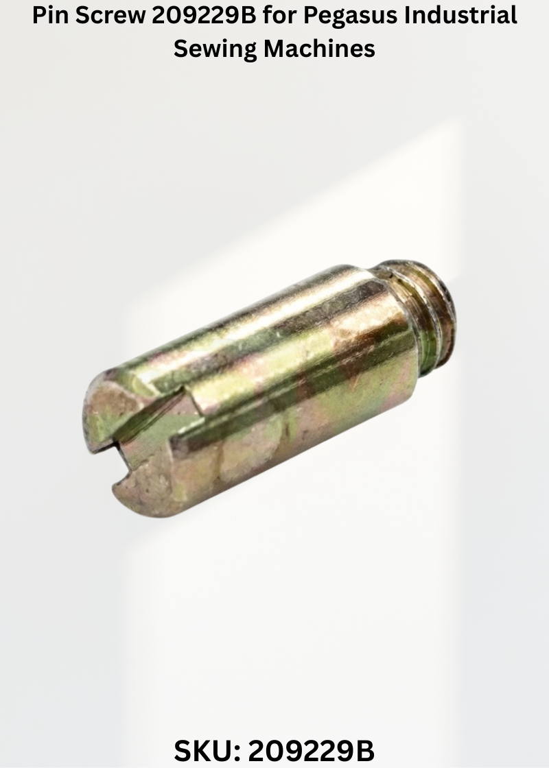 Pin Screw 209229B for Pegasus Industrial Sewing Machines