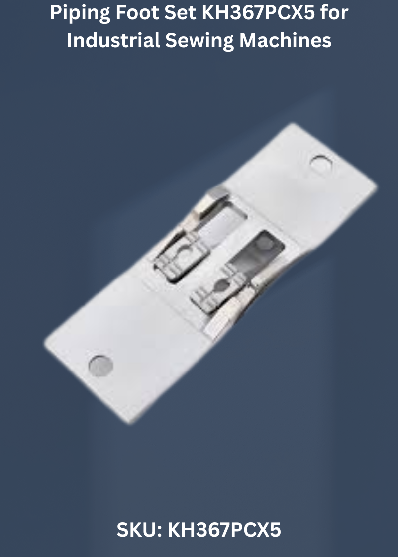 Needle Plate and Feed Set Durkopp KH467QNPFD for Juki LU-2212N-7 Sewing Machine