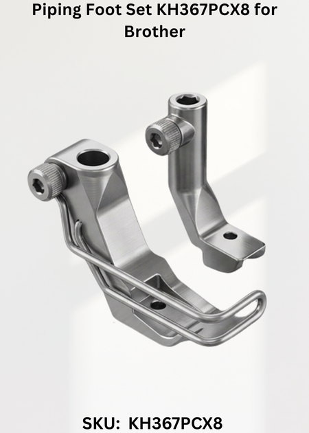 Piping Foot Set KH367PCX8 for Brother LS2-B891 and Brother LS2-B892 Sewing Machines