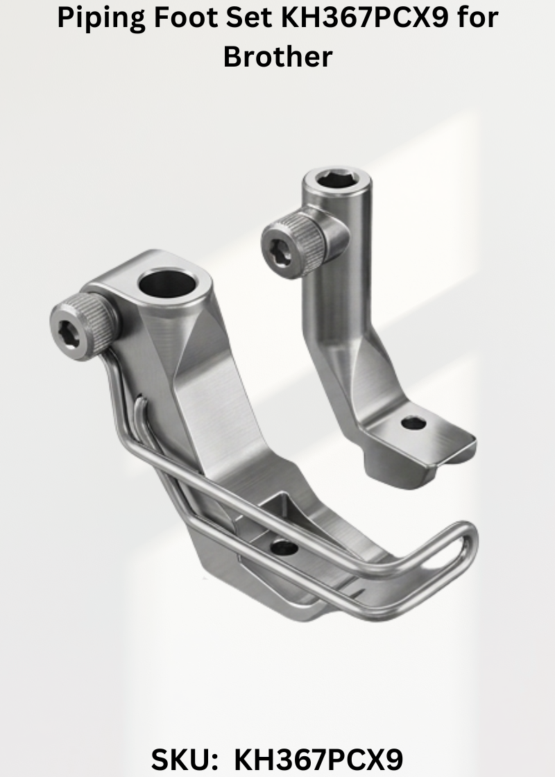 Piping Foot Set KH367PCX9 for Brother LS2-B891 and Brother LS2-B892 Sewing Machines