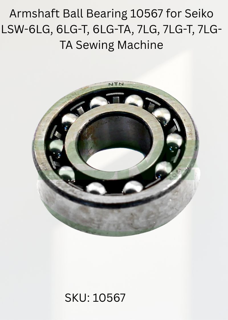 Screw 10566 for Seiko LSW-6LG, 6LG-T, 6LG-TA, 7LG, 7LG-T, 7LG-TA Sewing Machine