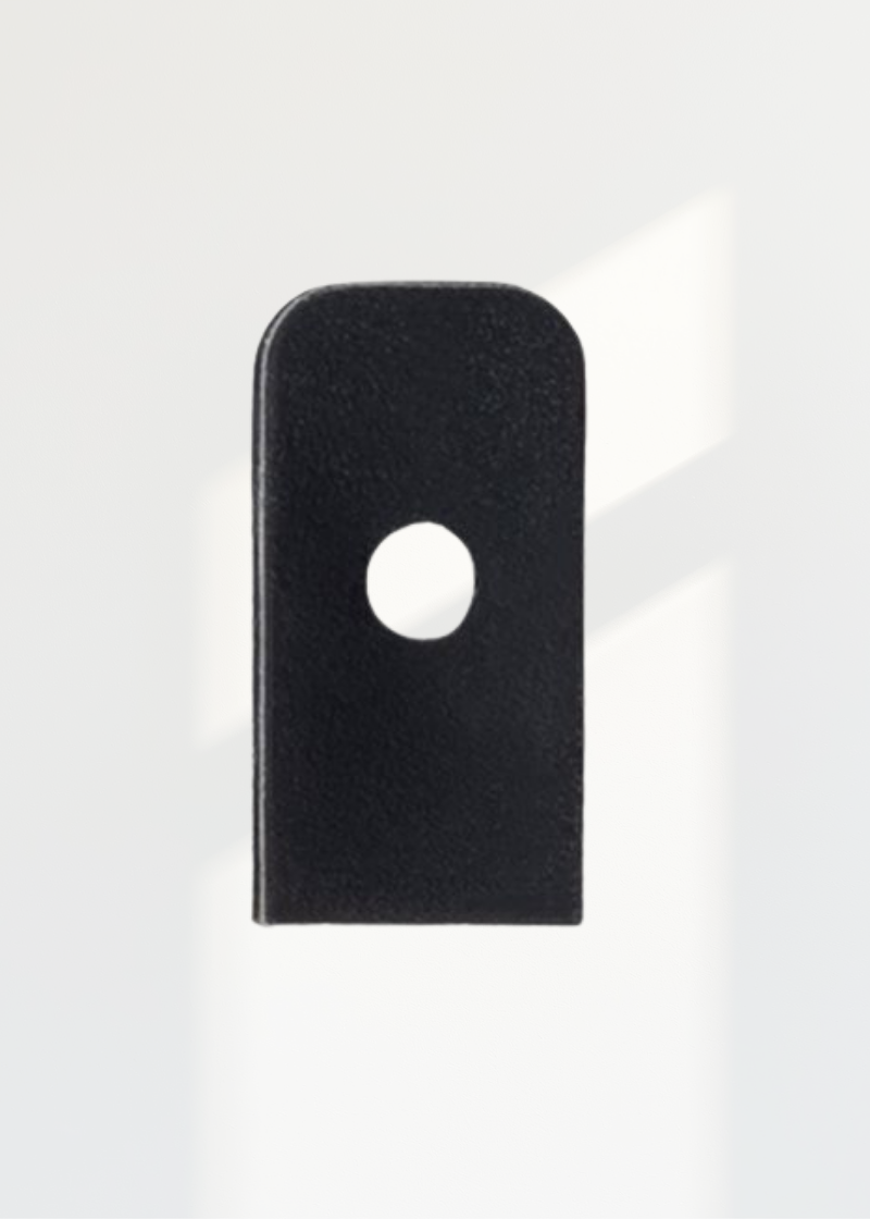 Silicone End Caps for Rigilene Boning - 1/4" - 24/Pack - Black