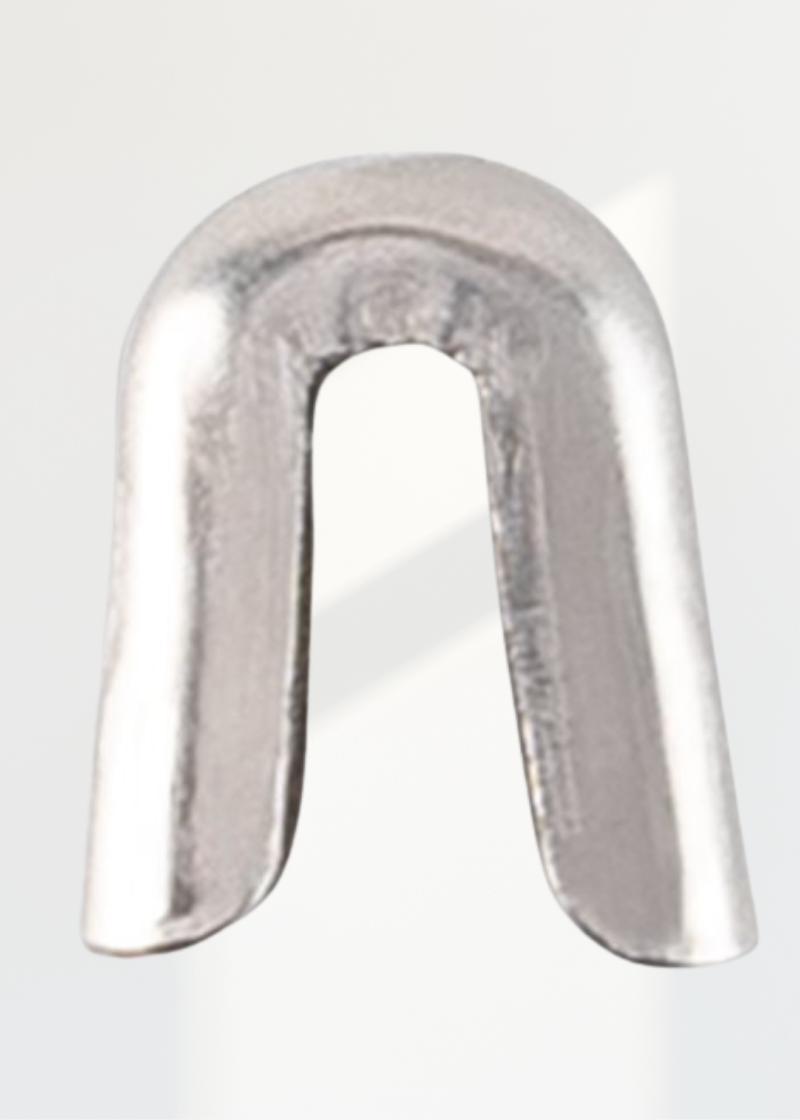 Stainless Steel End Caps for Spiral Steel Boning - 24/Pack