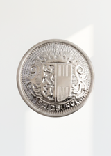 Salzburg Crest Embossed Metal Blazer Buttons - 1 Dozen