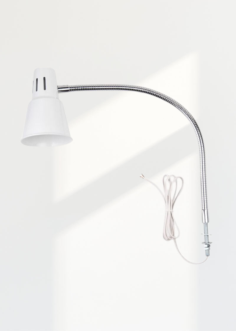 Industrial Sewing Machine Gooseneck Table Lamp – 22" Flexible Neck Work Light