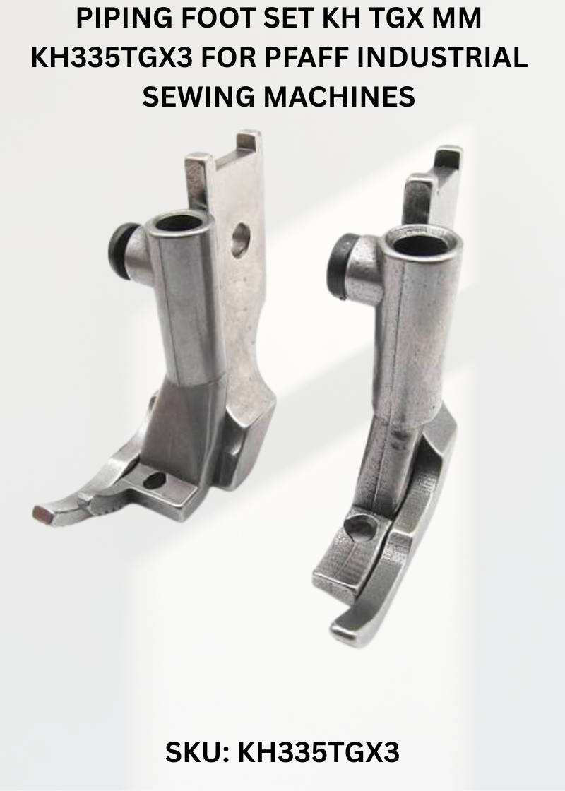 Piping Foot Set Kh Tgx Mm KH335TGX3 for Pfaff Industrial Sewing Machines