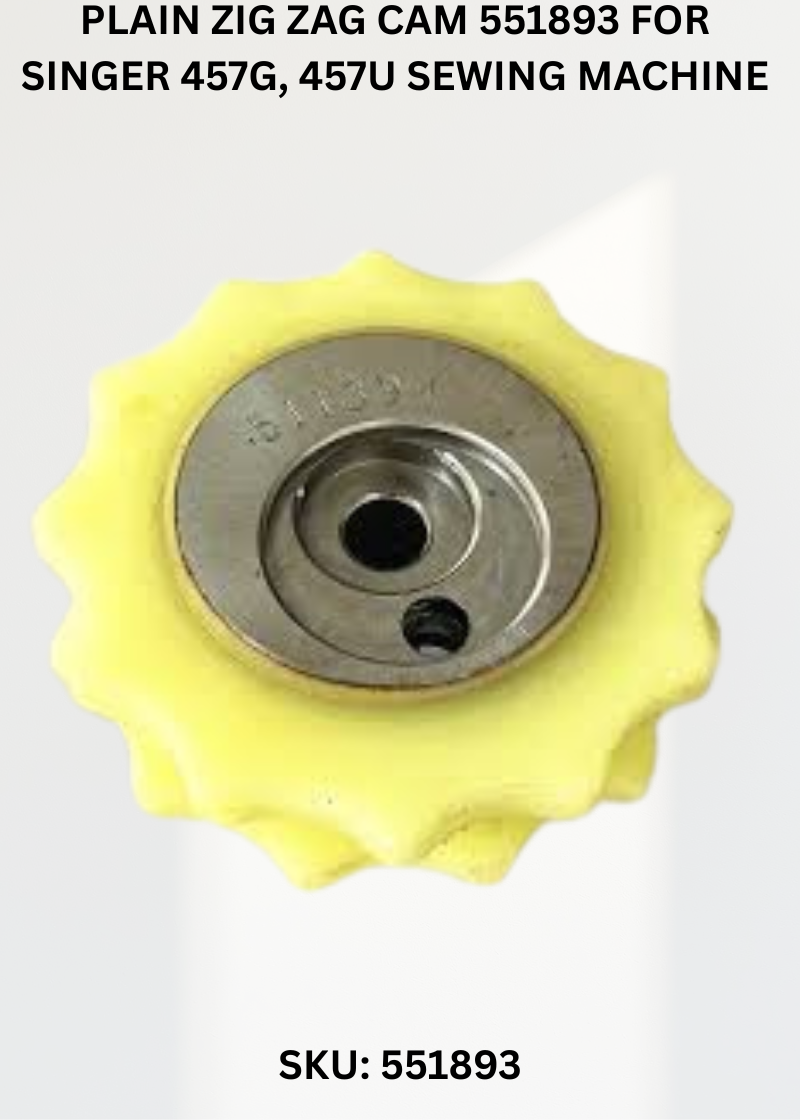 Plain Zig Zag Cam 551893 for Singer 457G, 457U Sewing Machine