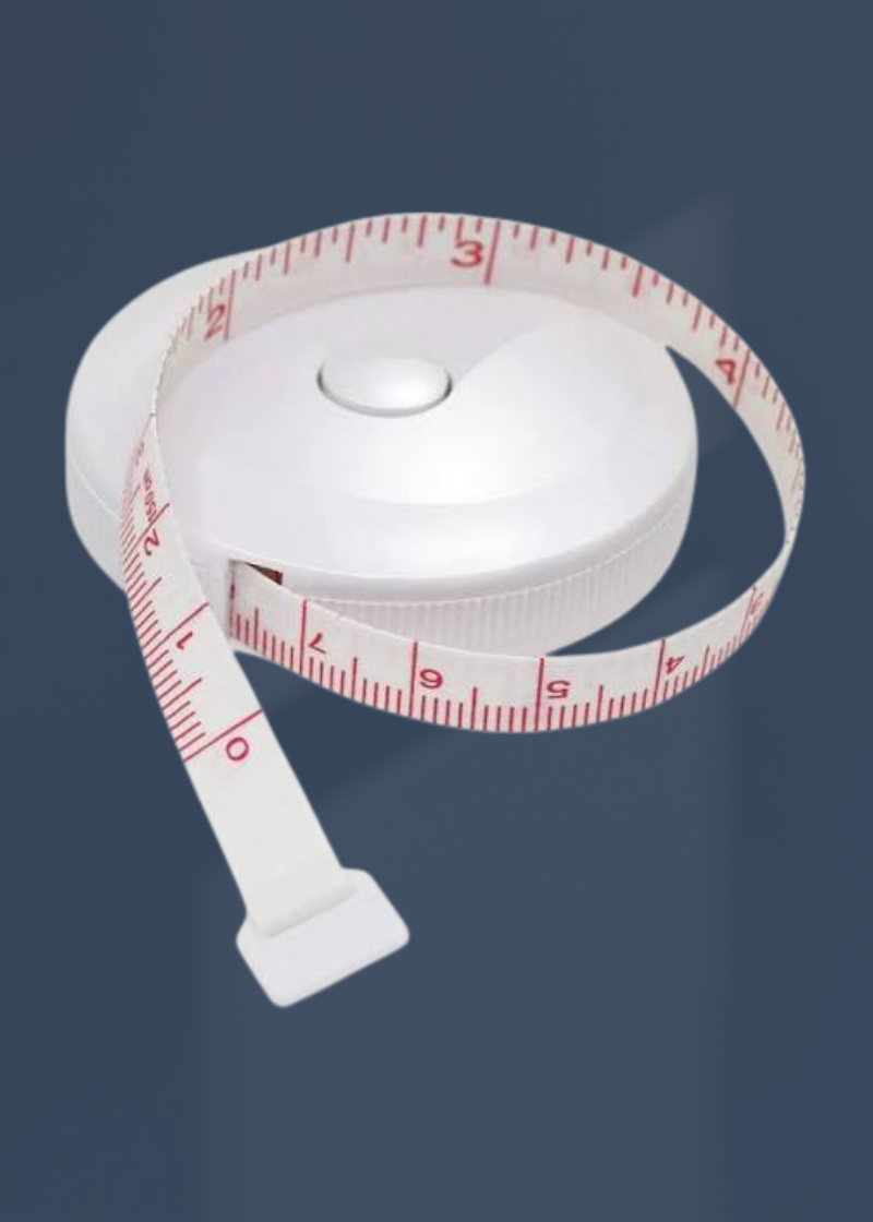 Plastic Retractable Fiberglass Tape Measure - 120" - Metric/Inches