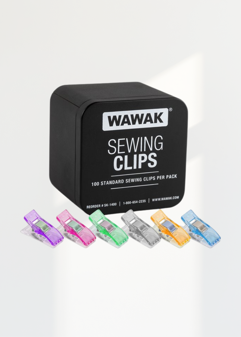 Plastic Sewing Clips - Standard - 1" x 3/8" - 100/Pack