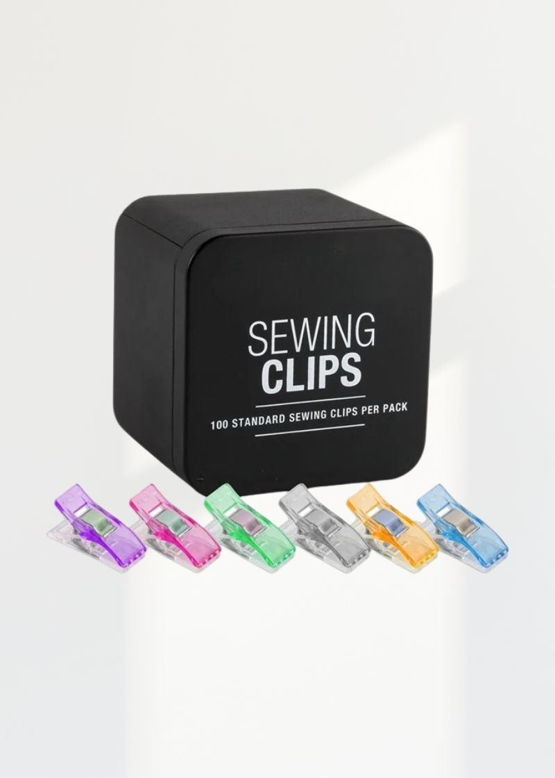 Plastic Sewing Clips 100 PCS. - Standard - 1" x 3/8"