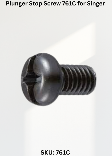 Plunger Stop Screw 761C for Singer 29K-71 Sewing Machine