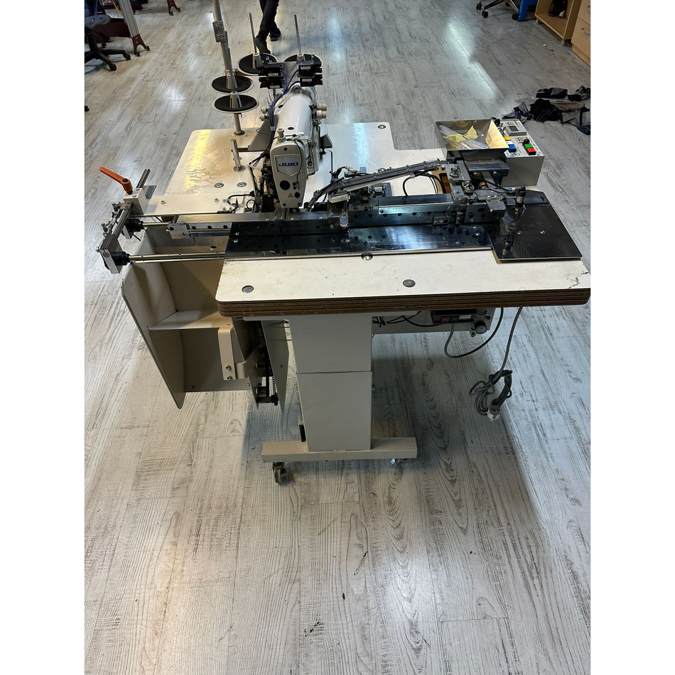 HAMS MHA-JPH100C-J Pocket Hemming Machine – JUKI MH-380 Head (Works with JUKI MH-380 2-Needle Double Chainstitch Head)