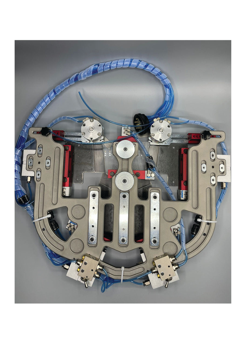 Pocket Setter Machine Jig System Denim Pocket Positioning Fixture