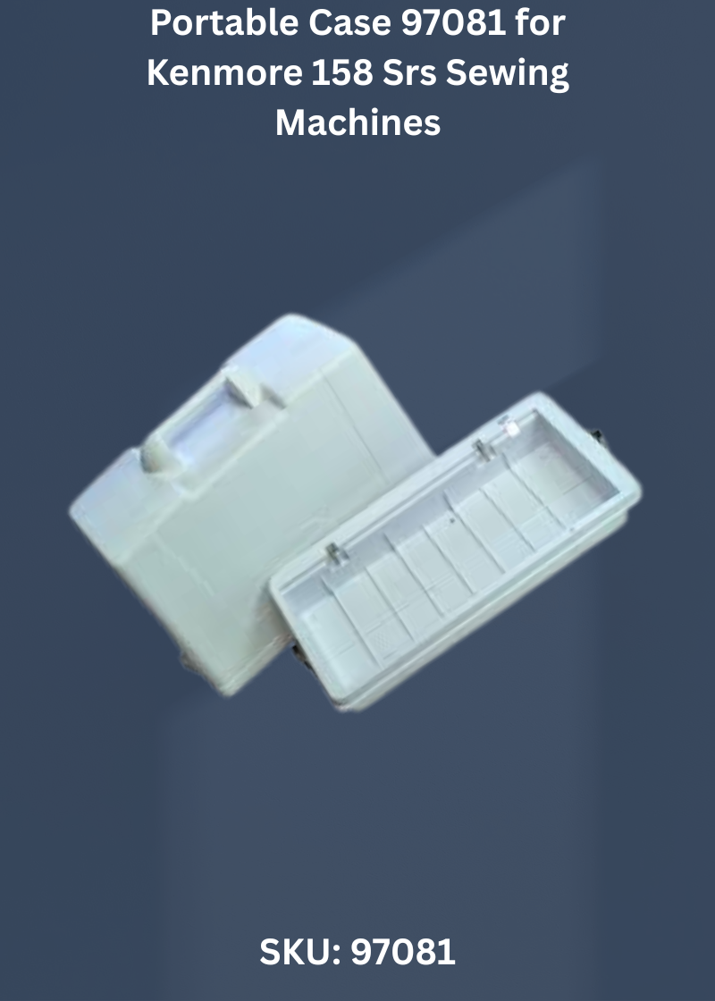 Portable Case 97081 for Kenmore 158 Srs Sewing Machines