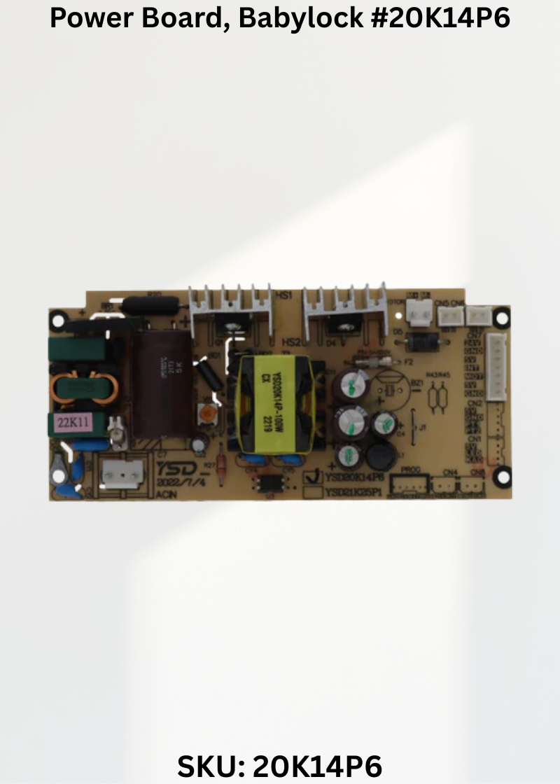 Power Board for Babylock 20K14P6