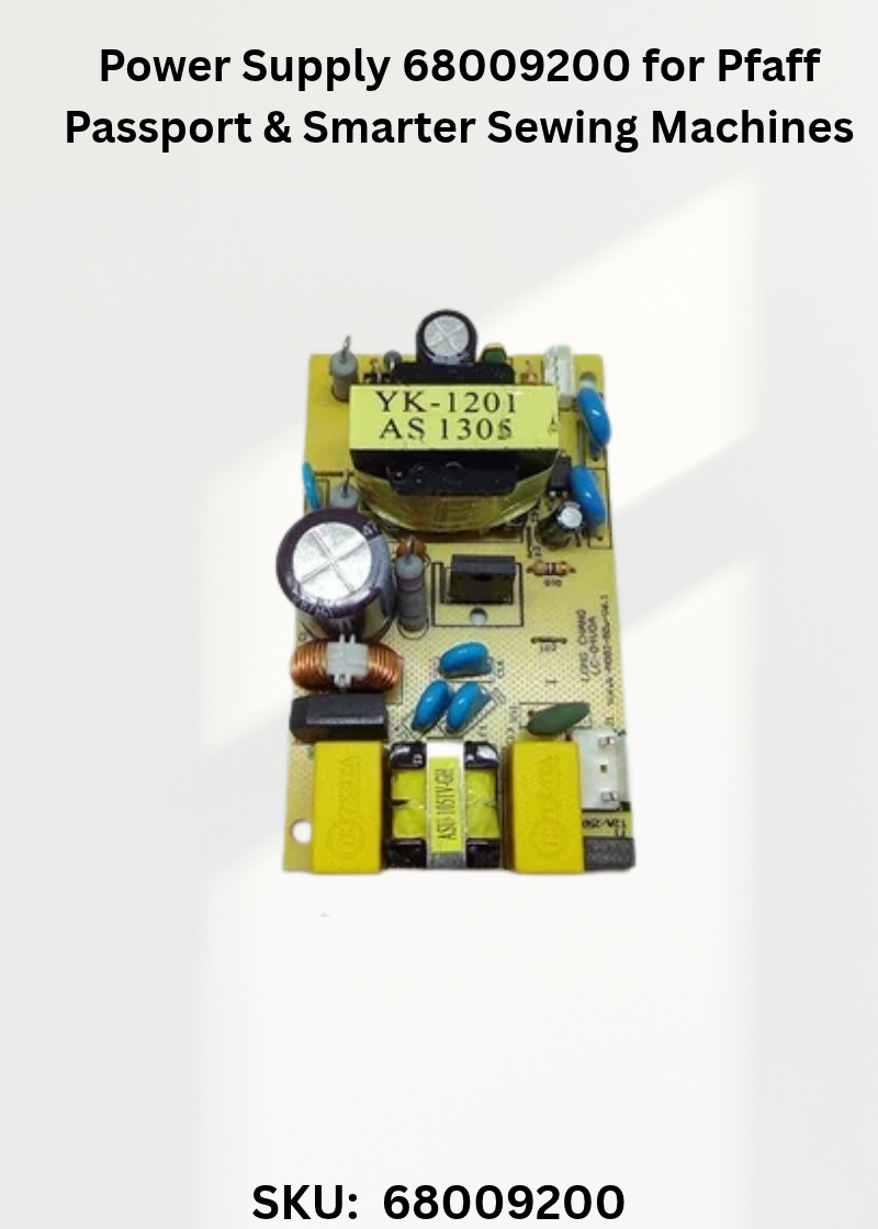 Power Supply 68009200 for Pfaff Passport & Smarter Sewing Machines