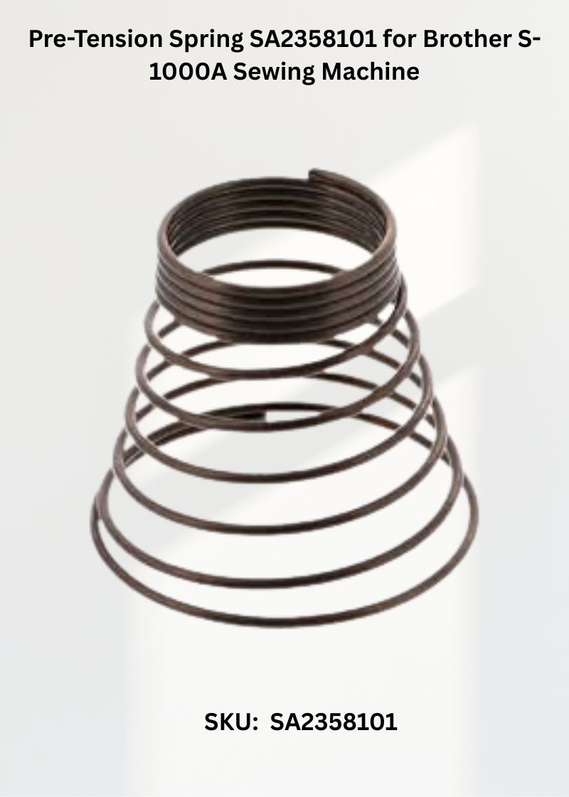 Pre-Tension Spring SA2358101 for Brother S-1000A Sewing Machine