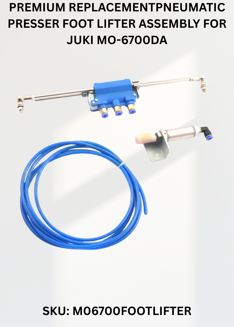 Premium ReplacementPneumatic Presser Foot Lifter Assembly for Juki MO-6700DA and Juki MO-6700 Sewing Machines