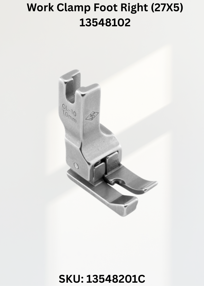 Premium Replacement Work Clamp Foot Right (27X5) 13548102