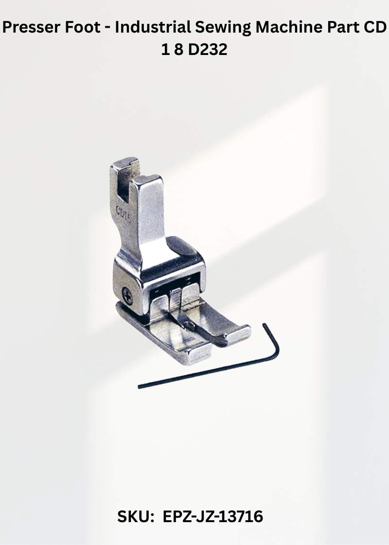 CD 1/8 D232 Presser Foot