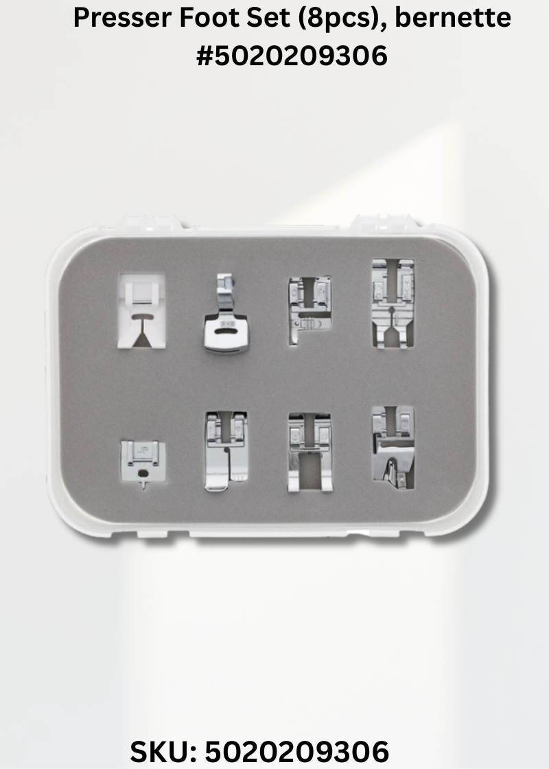 Presser Foot Set (8pcs) for bernette 5020209306