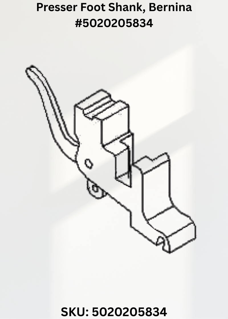 Presser Foot Shank for Bernina 5020205834