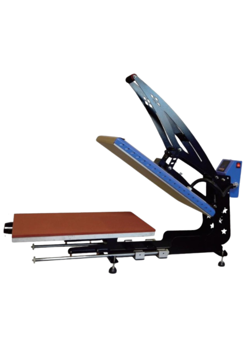 Pull-Out Manual Heat Press Machine – Sliding Drawer T-Shirt Press