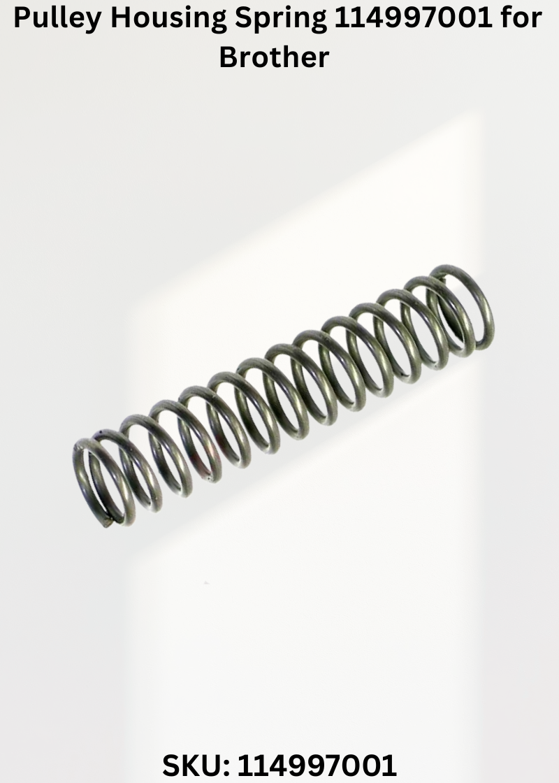 Pulley Housing Spring 114997001 for Brother CB3-B912, Brother CB3-B913, Brother CB3-B915, Brother CB3-B916 and Brother